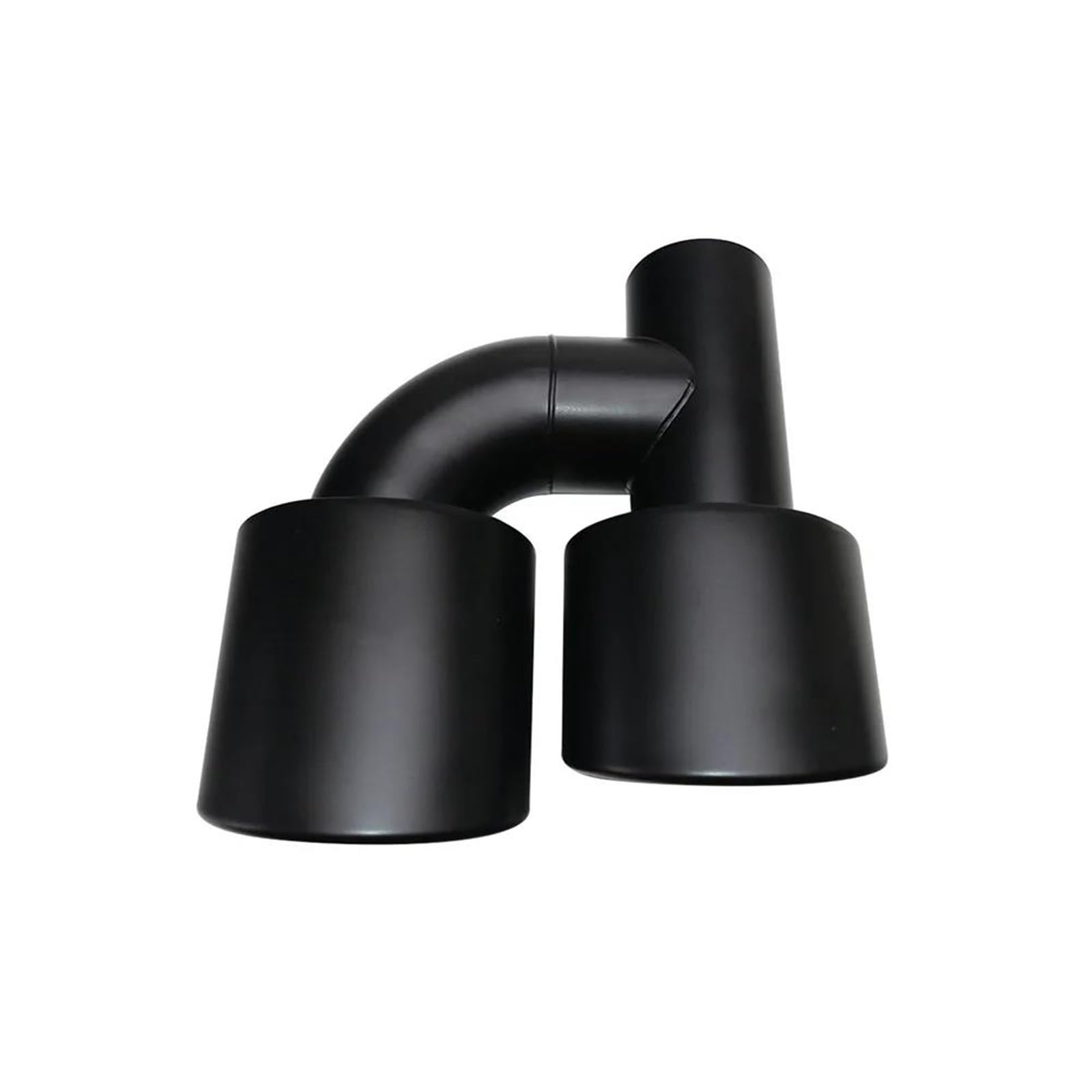 Auspuffblenden Für E63 W218 W211 W212 C300 C350 C-KLASSE 1 STÜCKE Edelstahl Y-Typ Auspuffblende Modifizierter Schalldämpfer Endrohr Endrohrblende(Matte Black Right) von ZSKSJHSJ