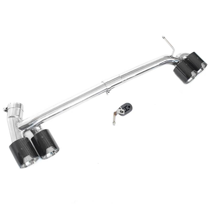 Auspuffblenden Für F30 F31 320i F32 420i 418i 2013-2016 Quad Auto Auspuffblende Endrohr Carbon Schalldämpfer Spitze Endrohrblende(Carbon B) von ZSKSJHSJ