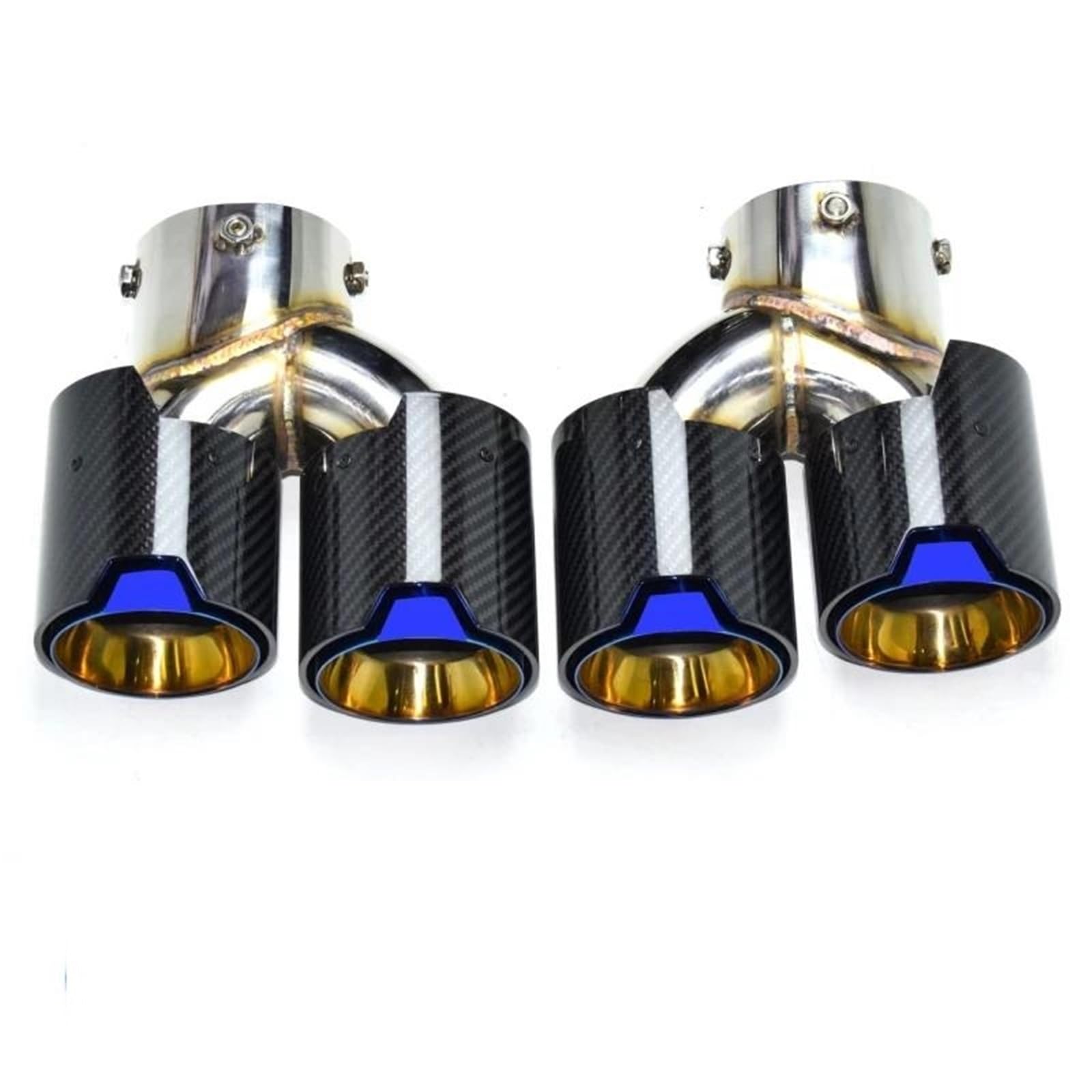 Auspuffblenden Für G20 G21 G23 G42 Für M240i Für M340i Für M440i Carbon Fiber Endrohr Schalldämpfer Spitze Düse Auspuff Kopf Endrohrblende(Carbon 7) von ZSKSJHSJ