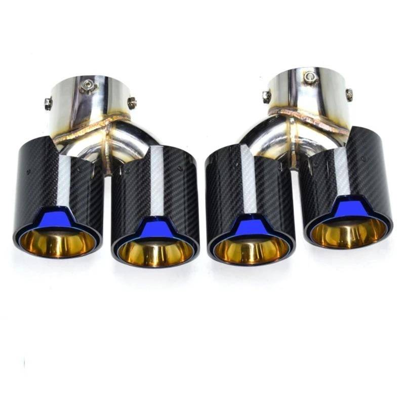Auspuffblenden Für G20 G21 G23 G42 Für M240i Für M340i Für M440i Carbon Fiber Endrohr Schalldämpfer Spitze Düse Auspuff Kopf Endrohrblende(Carbon 7) von ZSKSJHSJ