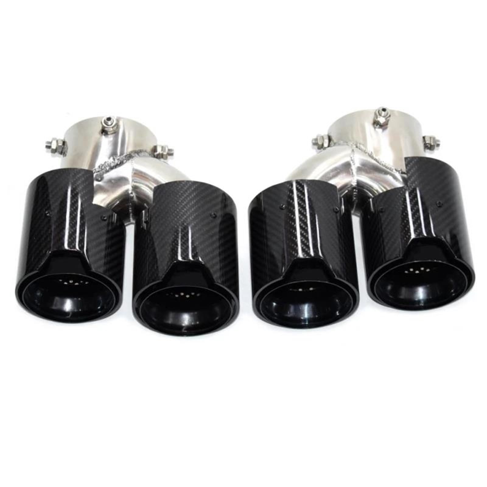 Auspuffblenden Für G20 G21 G23 G42 Für M240i Für M340i Für M440i Carbon Fiber Endrohr Schalldämpfer Spitze Düse Auspuff Kopf Endrohrblende(Carbon 8) von ZSKSJHSJ