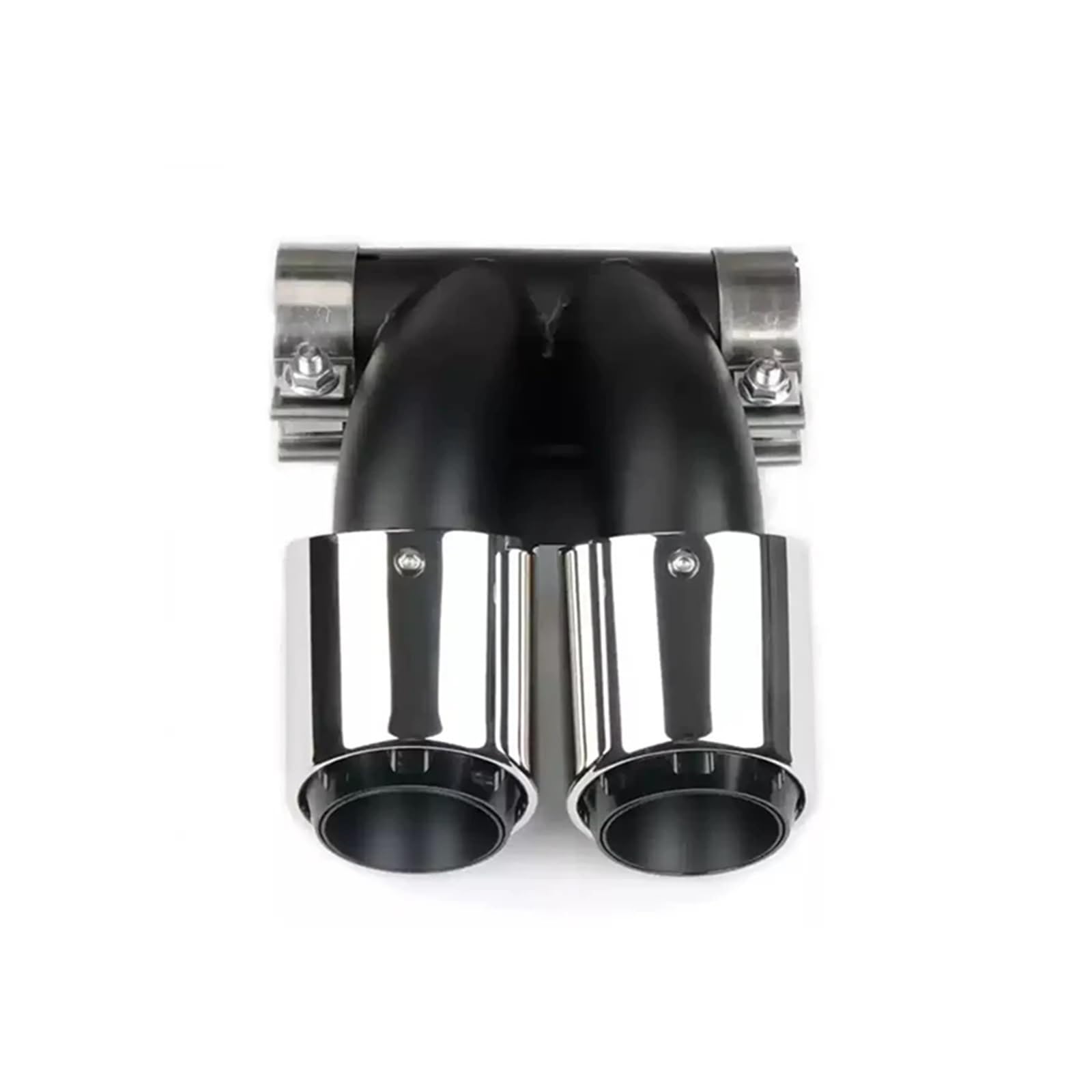 Auspuffblenden Geeignet Für Cayman Für 718 Für Boxster Auspuff Modifiziert Dual Sport Endrohr Edelstahl Schalldämpfer Endrohrblende(Triple Silver) von ZSKSJHSJ