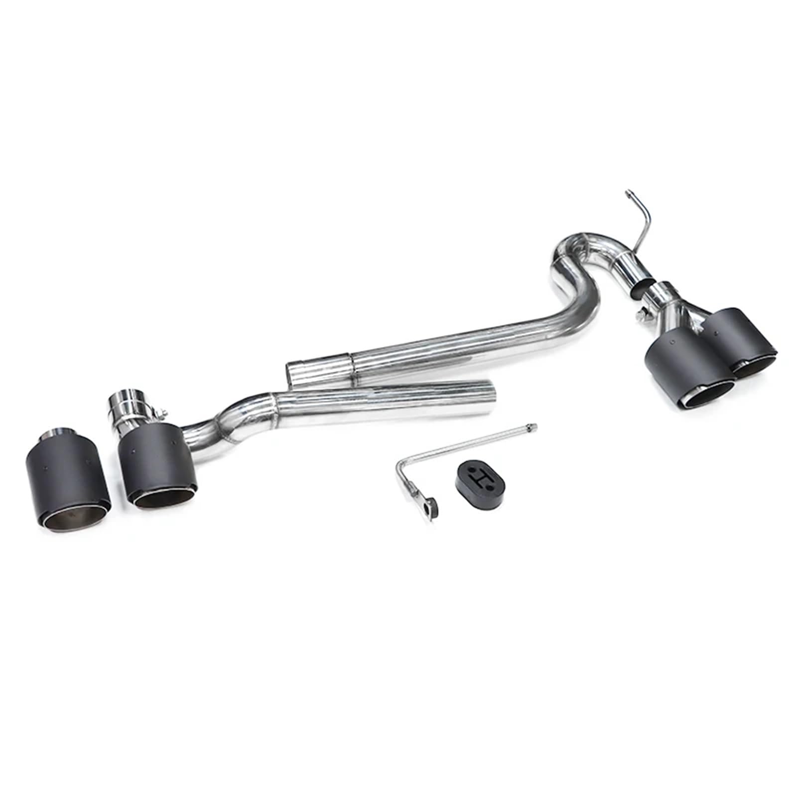 Auspuffblenden Quad-Auspuff Für F10 F11 F18 525i 520i 530i 523i 5er G30 G31 Für M5 Heckstoßstange Schalldämpfer Spitze Endrohr Endrohrblende(Carbon A) von ZSKSJHSJ