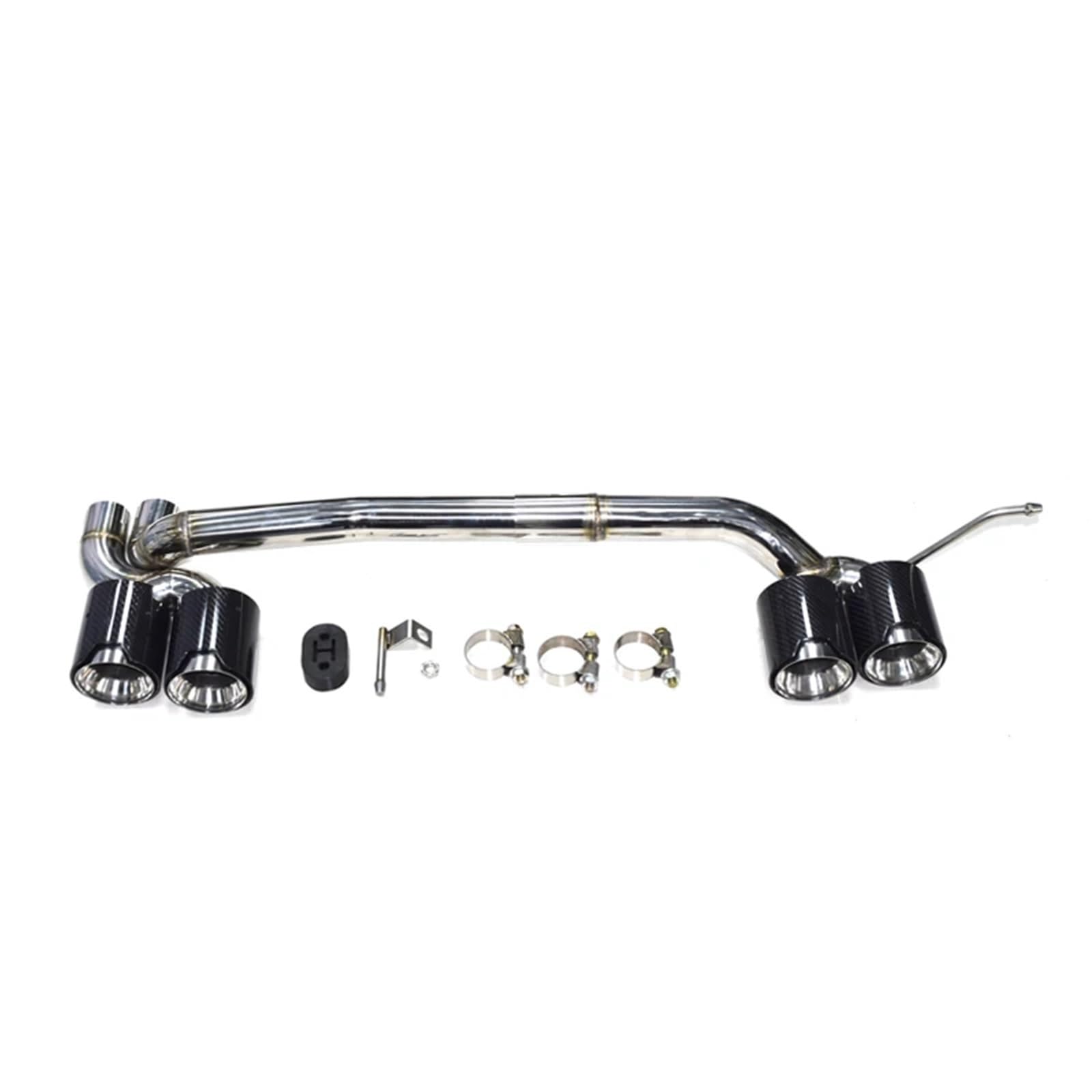 Auspuffblenden Quad-Auspuffblende Für F30 F31 320i 330i 328i 2017-2019 Für M3-Look Endrohr Schalldämpfer Spitze Düse Abgasanlage Spitzen Endrohrblende(Carbon A 54MM) von ZSKSJHSJ