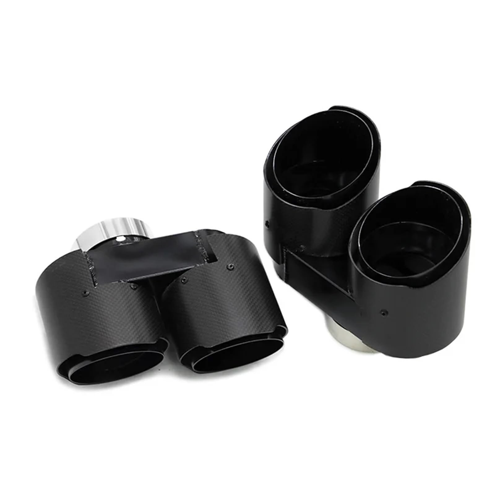 Auspuffblenden Quad Auto Auspuff Tipp Für G22 G23 G26 420i 425i 430i Schwarz Endrohr Auspuff System Schalldämpfer Endrohrblende(Carbon A) von ZSKSJHSJ