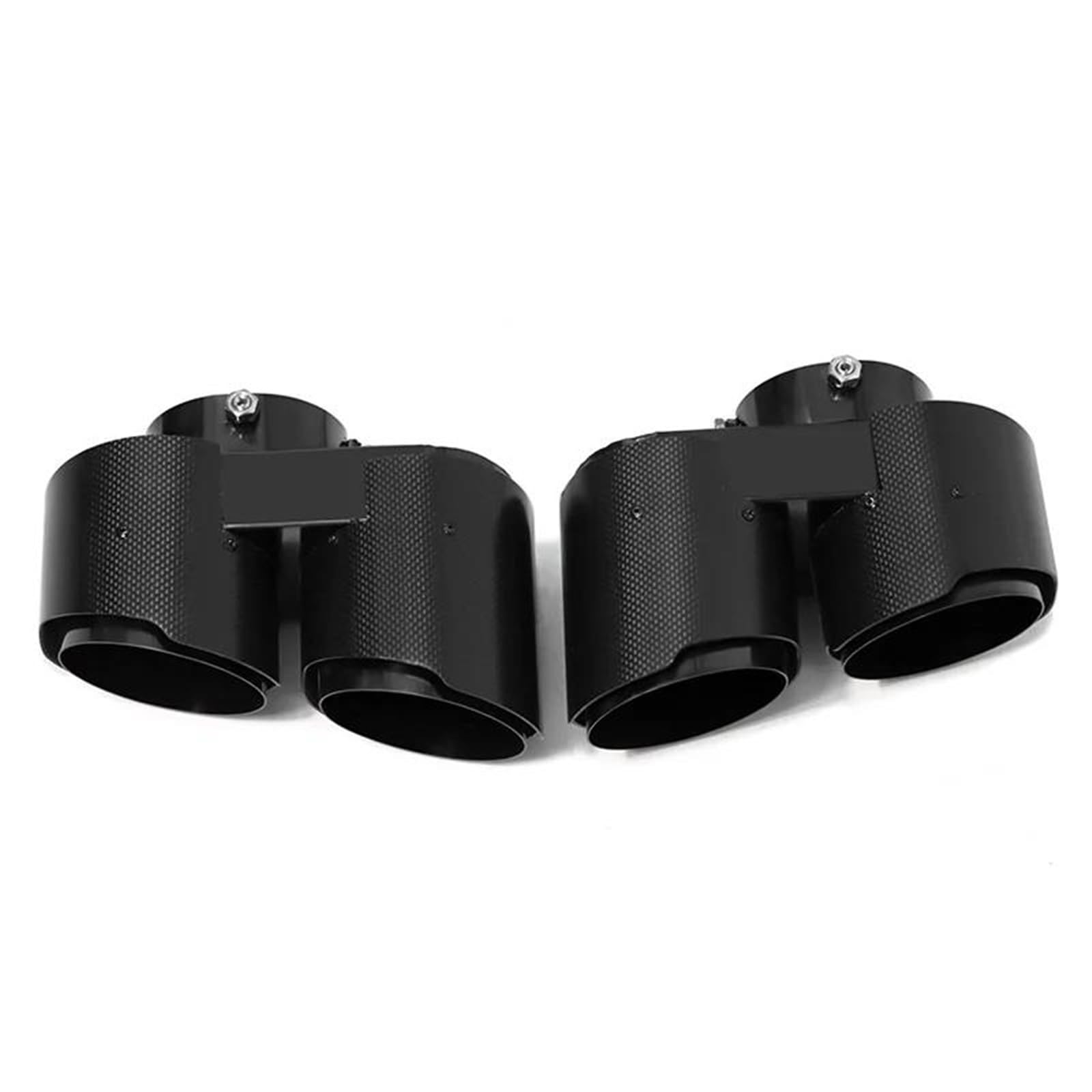 Auspuffblenden Quad Carbon Fiber Auspuffblende Auspuffblende Für X5 G05 X6 G06 X7 G07 2019+ Endrohr Auspuffblende Endrohrblende(Carbon B) von ZSKSJHSJ