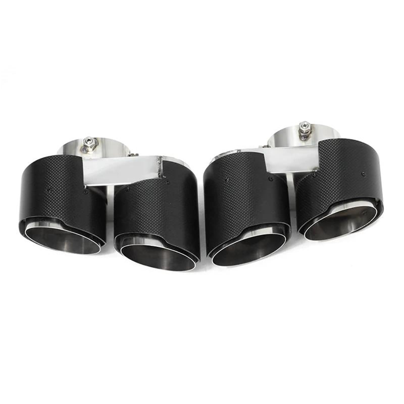 Auspuffblenden Quad Carbon Fiber Auspuffblende Auspuffblende Für X5 G05 X6 G06 X7 G07 2019+ Endrohr Auspuffblende Endrohrblende(Carbon D) von ZSKSJHSJ