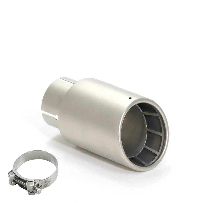 Auspuffblenden Universal Matte 304 Edelstahl Auspuffblende Modifikation Auto Dekoration Endrohre Upgrade Und Modifizierung Für Golf Für GTI Für MK7 Endrohrblende(ID63-OD89) von ZSKSJHSJ