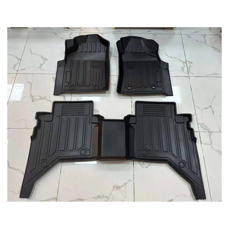 Autoteppich 3D TPE LHD RHD Auto-Fußmatte Für Toyota Für Hilux 2005-2014 Teppicheinlage Bodenmatte rutschfest Wasserdicht Autozubehör Automatten(RHD) von ZSKSJHSJ