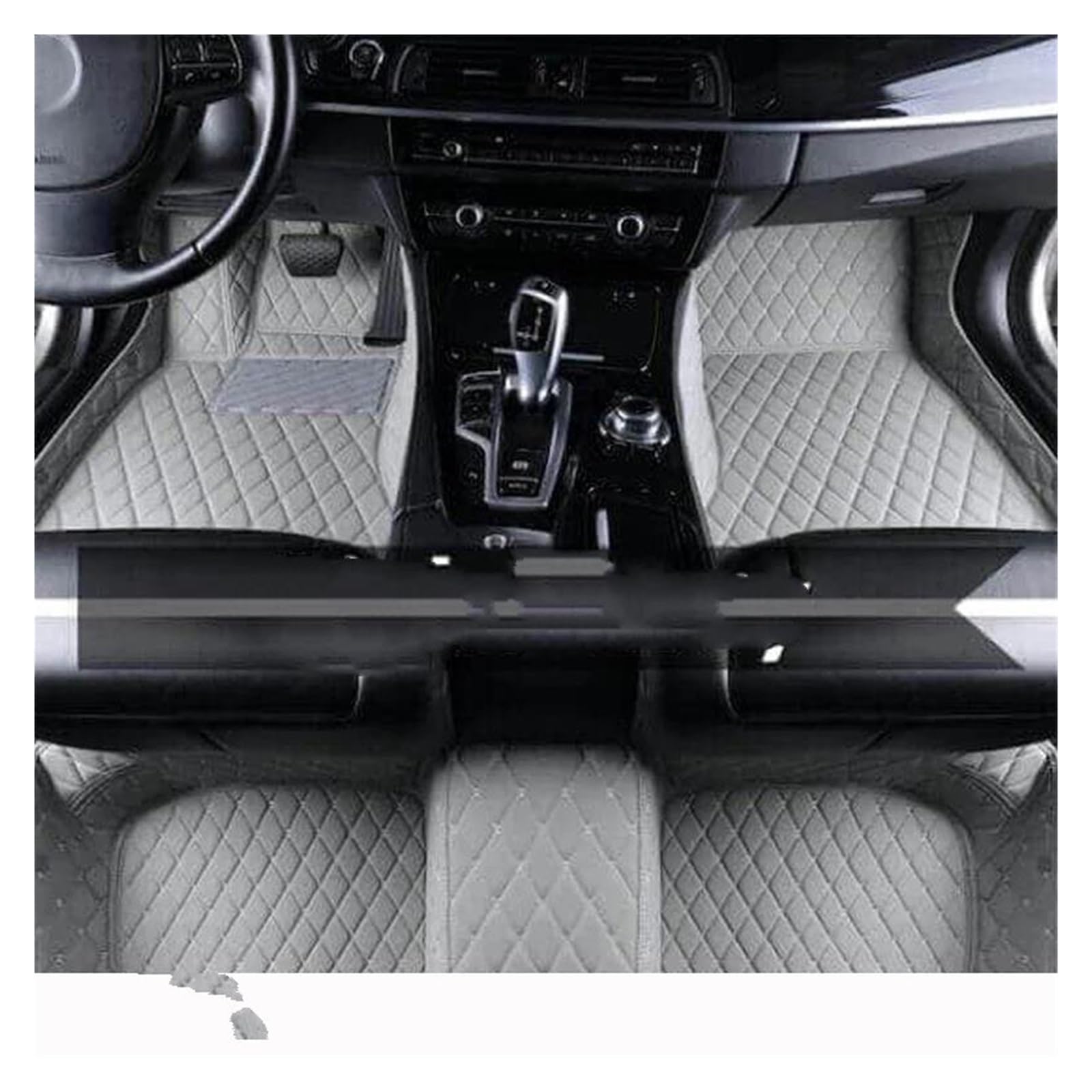 ZSKSJHSJ Autoteppich Auto-Fußmatten Für VW Für Touareg 7L 2002~2009 5 Saet wasserdichte Schutzpolster Auto Matt Tapetes Autozubehör Automatten(Grau) von ZSKSJHSJ