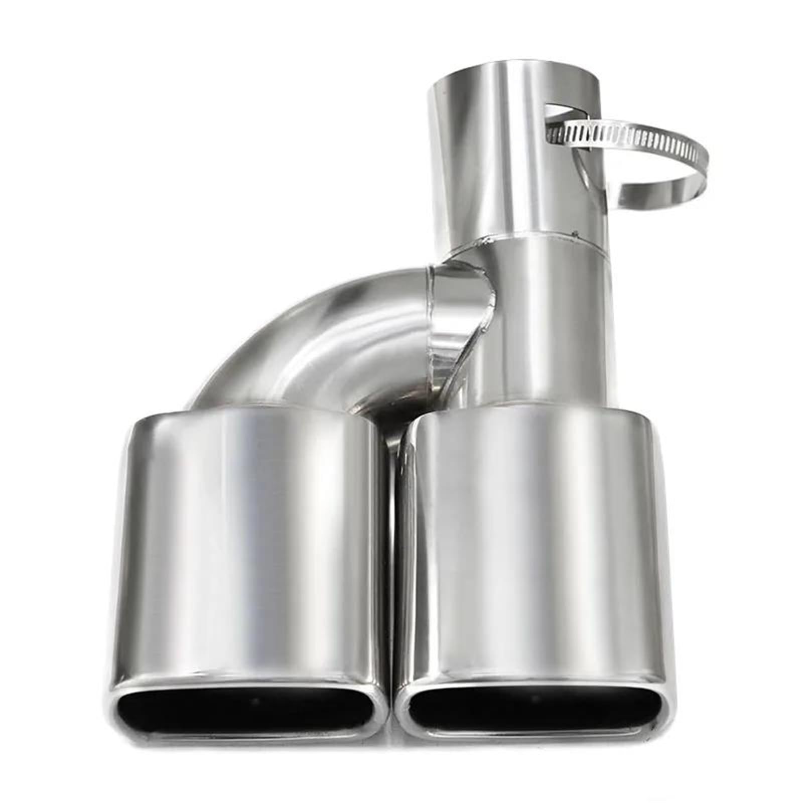 ZSKSJHSJ Auspuffblenden 1 PCS Dekoriert Auto Auspuff Spitze Platz Outlet Für Toyota Für Noah Für Voxy 80 Serie 2010 Düse Schalldämpfer Spitze Auspuff System Endrohrblende(Silber) von ZSKSJHSJ