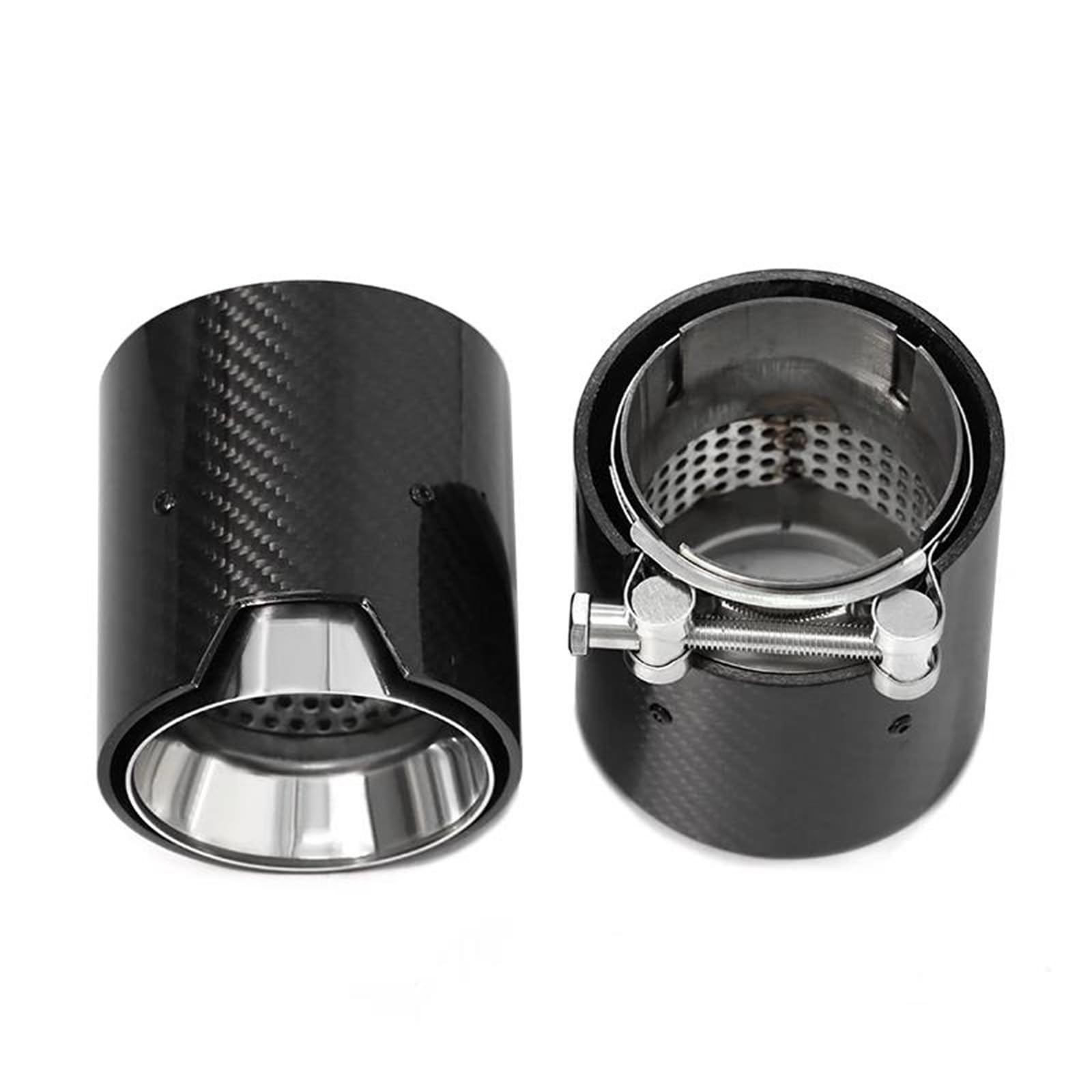 ZSKSJHSJ Auspuffblenden 1 Stück Carbon-Auspuff Für G42 225i 230i 216i 220i 2er-Serie Schalldämpfer Header Endrohr Auspuffanlage Düse Endrohrblende(Carbon A) von ZSKSJHSJ