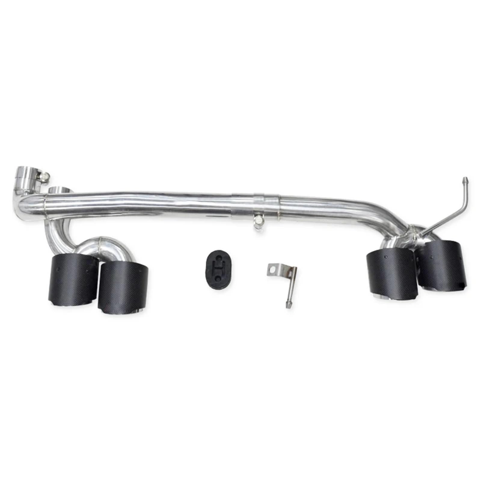 ZSKSJHSJ Auspuffblenden Quad-Auspuffblende Für F30 F31 320i 330i 328i 2017-2019 Für M3-Look Endrohr Schalldämpfer Spitze Düse Abgasanlage Spitzen Endrohrblende(Carbon B 48MM) von ZSKSJHSJ