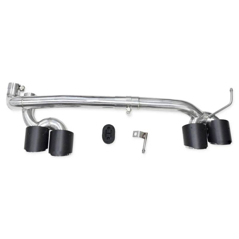 ZSKSJHSJ Auspuffblenden Quad-Auspuffblende Für F30 F31 320i 330i 328i 2017-2019 Für M3-Look Endrohr Schalldämpfer Spitze Düse Abgasanlage Spitzen Endrohrblende(Carbon B 48MM) von ZSKSJHSJ