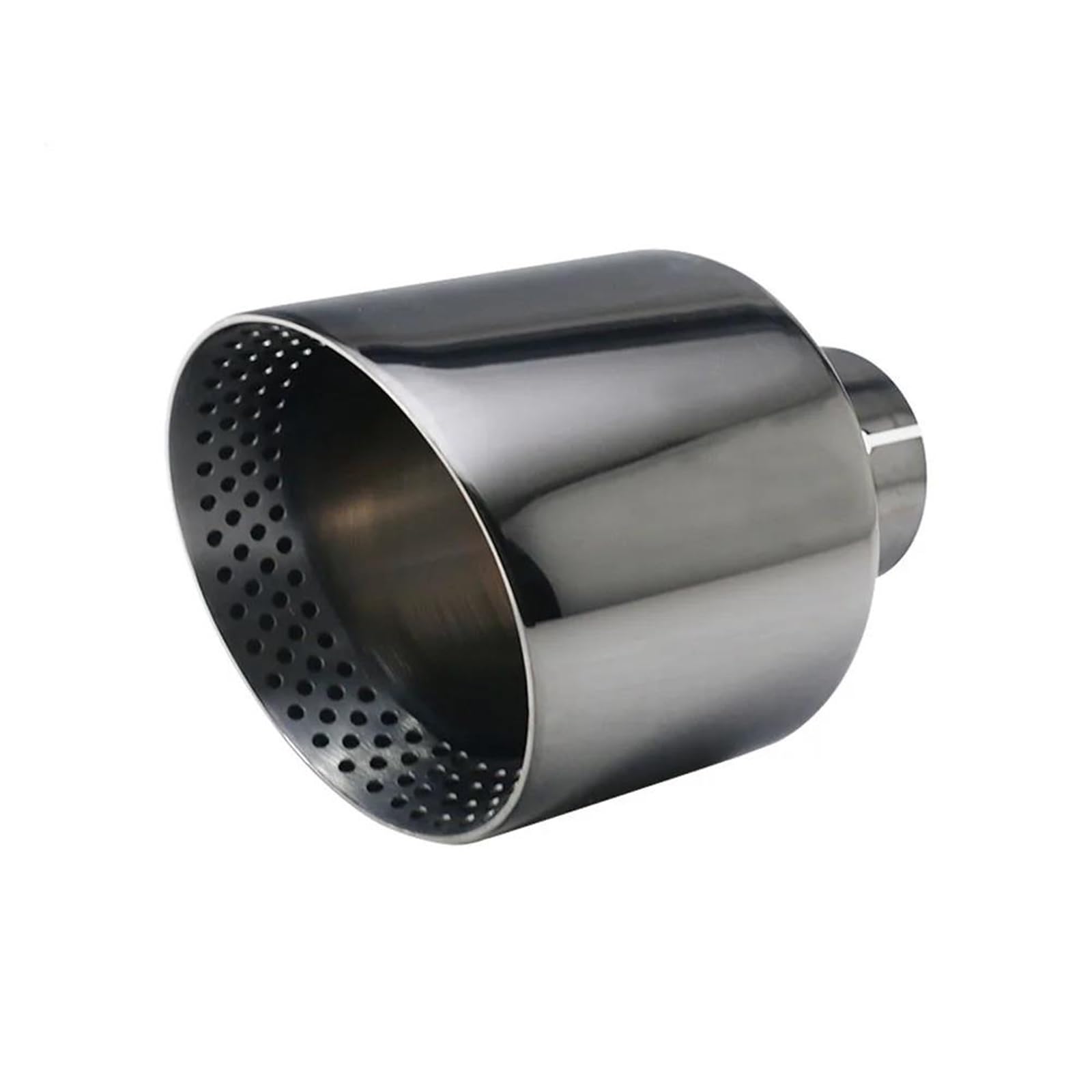 ZSKSJHSJ Auspuffblenden Universal-Auto-Schalldämpfer-Endrohr Aus Mit Löchern Auto-Auspuffspitze Schwarz Glänzend Schnittstelle 63 Mm Schräger Auslass 127 Mm Endrohrblende ZSKSJHSJ Auspuffblenden Universal-Auto-Schalldämpfer-Endrohr Aus Mit Löchern Auto-Auspuffspitze Schwarz Glänzend Schnittstelle 63 Mm Schräger Auslass 127 Mm Endrohrblende von ZSKSJHSJ