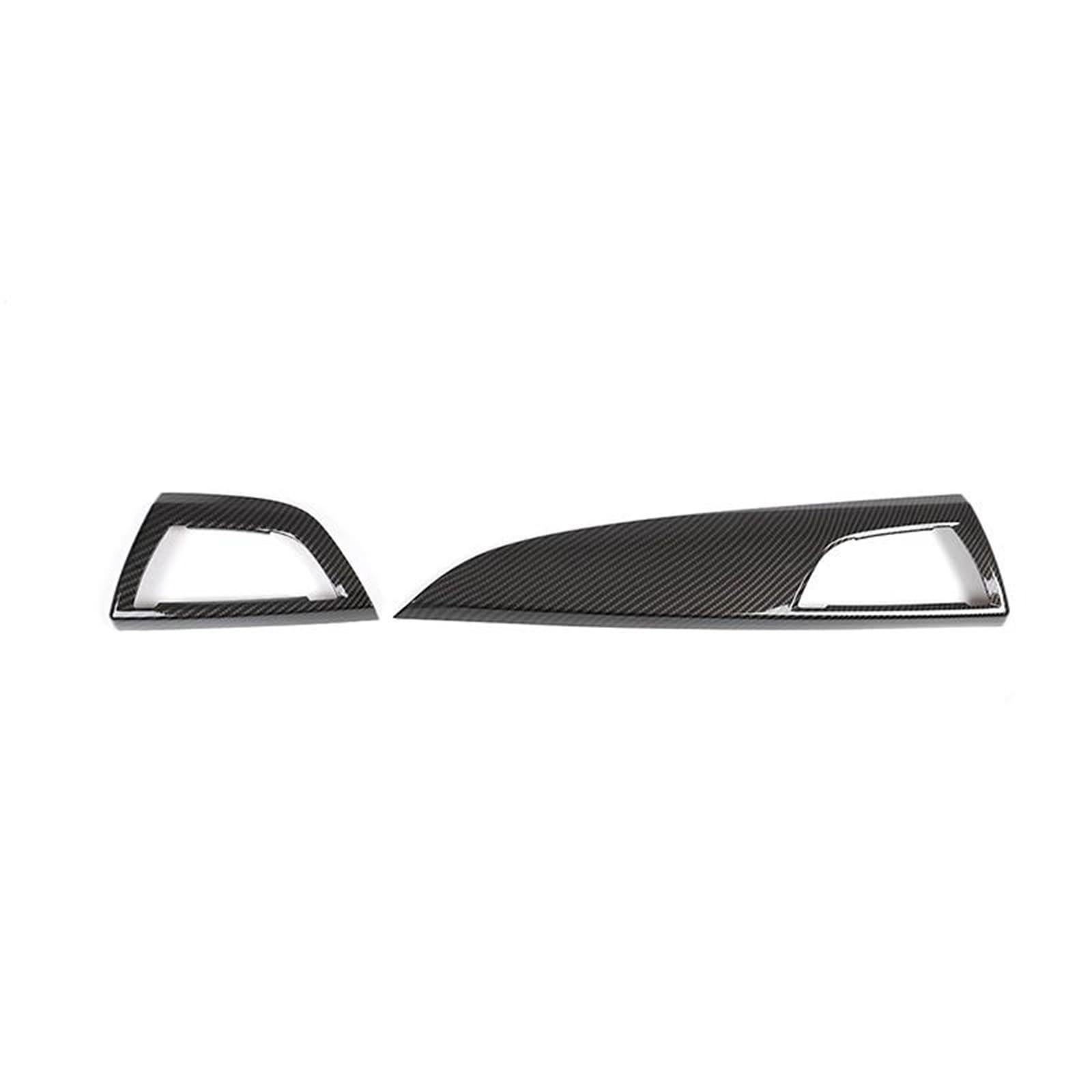 Auto-Innendekoration ABS-Auto-Armaturenbrett-Seitenluftauslass-Panel-Trimmabdeckung Für 1 2er Für F20 F21 F22 F23 2012-2017 Auto Trim Aufkleber(Carbon Pattern) von ZSQGHGH