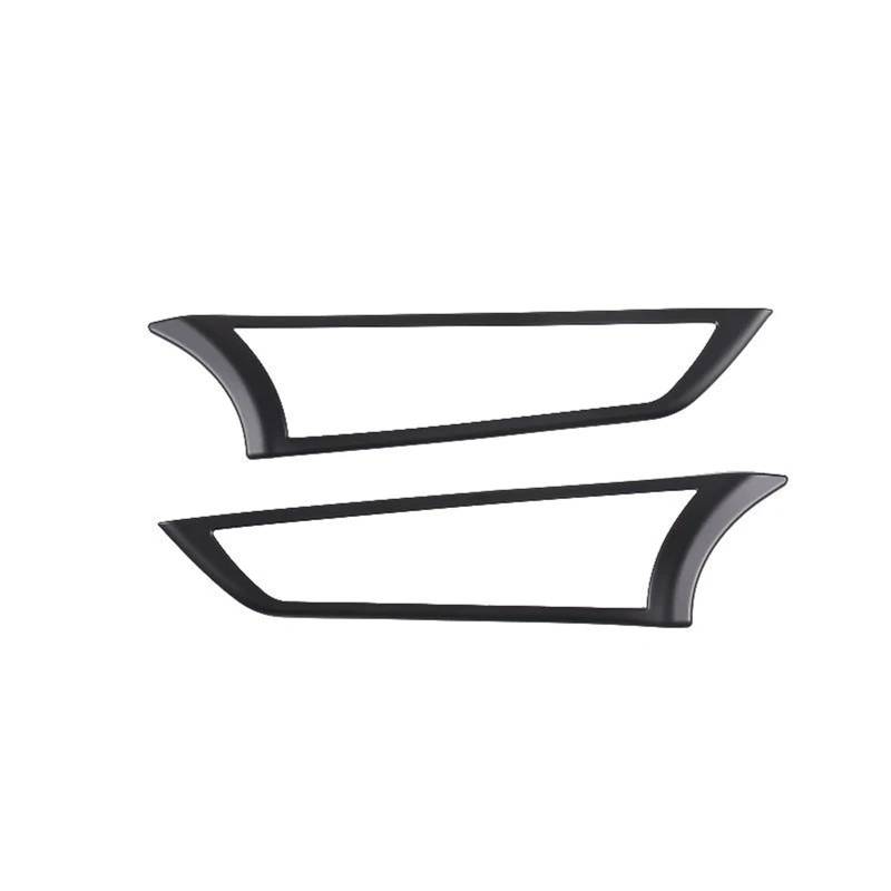 Auto-Innendekoration ABS Mattschwarz Auto Innentürgriff Rahmenabdeckung Verkleidung Für Jaguar Für F-TYPE 2013-2024 Autoinnenausstattung Auto Trim Aufkleber(Matte black) von ZSQGHGH