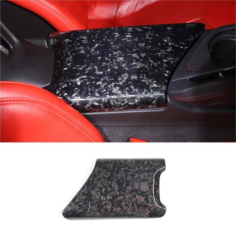 Auto-Innendekoration Auto Center Console Armlehne Box Panel Schutz Abdeckung Trim Für Corvette C8 Für Stingray Z51 Z06 2020-2024 Auto Trim Aufkleber(Forged Carbon) von ZSQGHGH