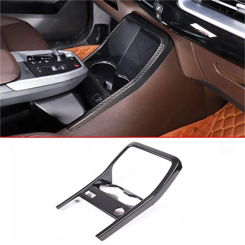 Auto-Innendekoration Auto Center Controls Lenkrad Shift Panel Abdeckung Für X1 U10 U11 2023-2024 Innen Zubehör LHD Auto Trim Aufkleber(Carbon Texture 14) von ZSQGHGH