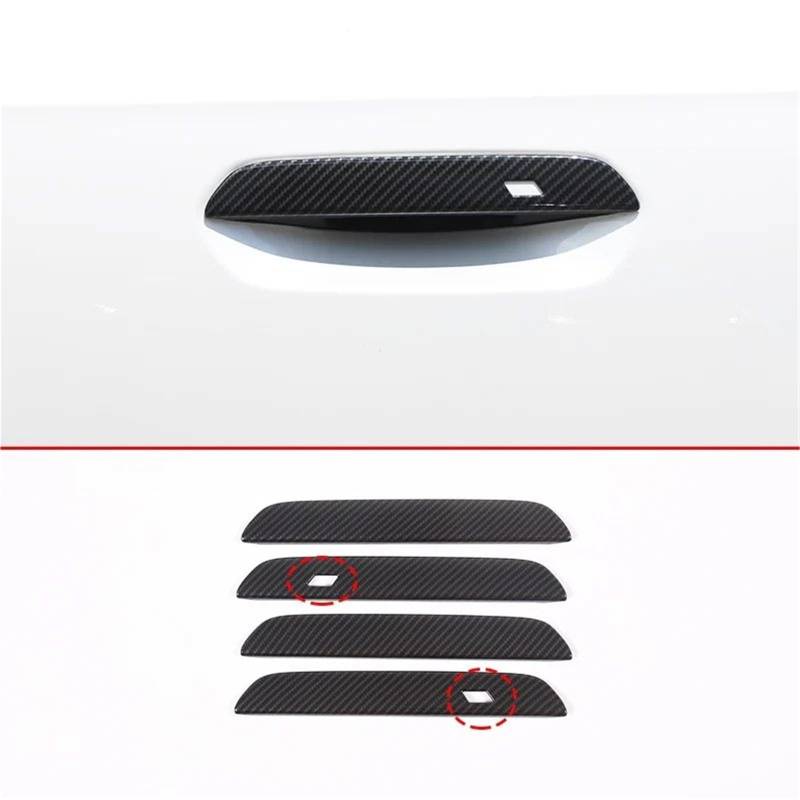 Auto-Innendekoration Auto Center Controls Lenkrad Shift Panel Abdeckung Für X1 U10 U11 2023-2024 Innen Zubehör LHD Auto Trim Aufkleber(Carbon Texture 23) von ZSQGHGH