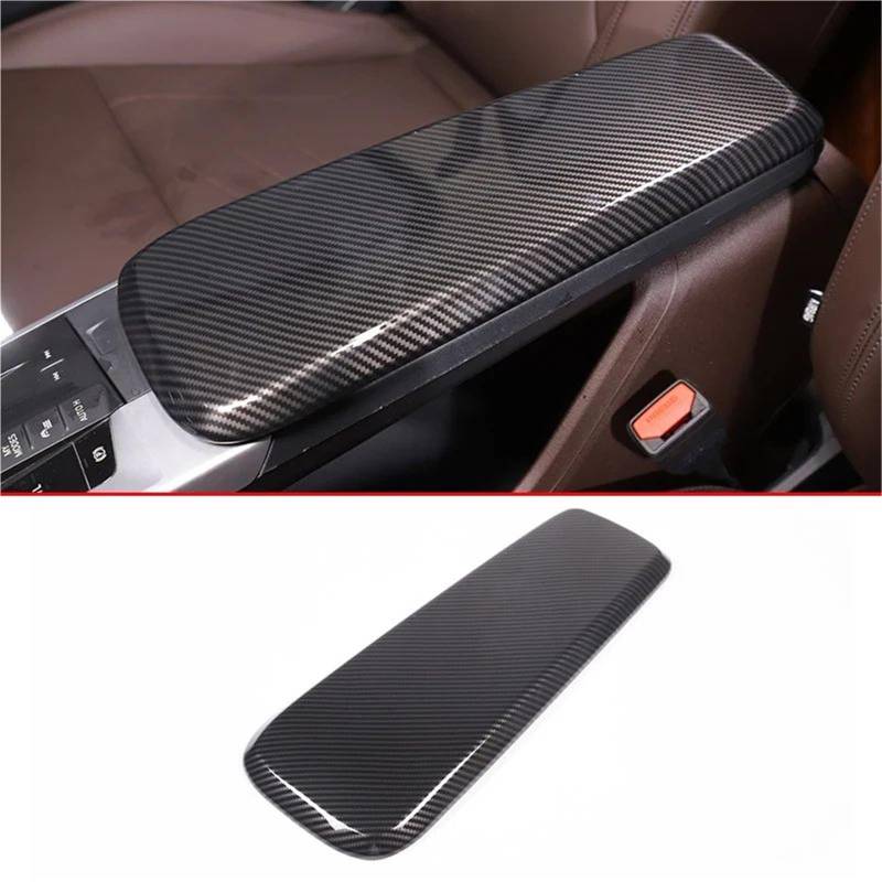 Auto-Innendekoration Auto Center Controls Lenkrad Shift Panel Abdeckung Für X1 U10 U11 2023-2024 Innen Zubehör LHD Auto Trim Aufkleber(Carbon Texture 4) von ZSQGHGH