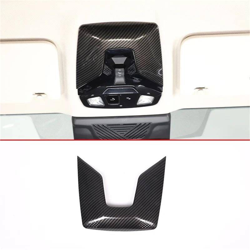 Auto-Innendekoration Auto Center Controls Lenkrad Shift Panel Abdeckung Für X1 U10 U11 2023-2024 Innen Zubehör LHD Auto Trim Aufkleber(Carbon Texture 7) von ZSQGHGH