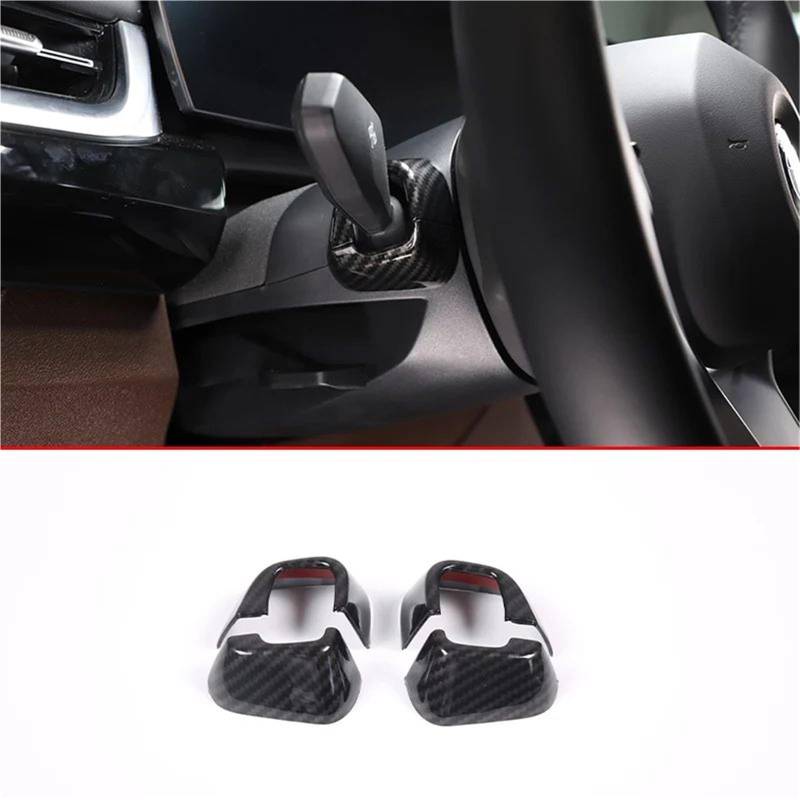 Auto-Innendekoration Auto Center Controls Lenkrad Shift Panel Abdeckung Für X1 U10 U11 2023-2024 Innen Zubehör LHD Auto Trim Aufkleber(Carbon Texture 9) von ZSQGHGH