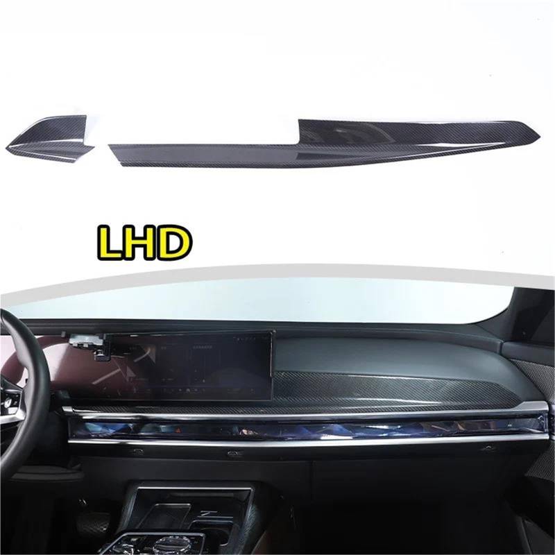 Auto-Innendekoration Carbon Fiber Für 7 Serie Für G70 2023 + Auto Control Tür Dashboard Getriebe Panel Abdeckung Aufkleber Auto Trim Aufkleber(Style 1) von ZSQGHGH