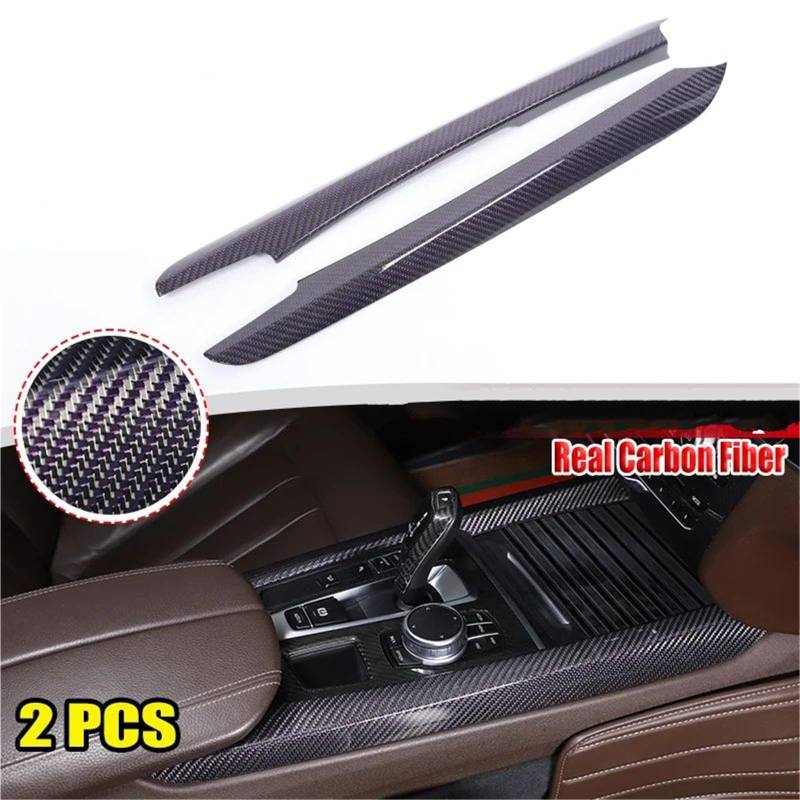 Auto-Innendekoration Carbon Fiber Für X5 F15 2014-2018 Auto Center Konsole Getriebe Shift Beide Seiten Abdeckung Trim Aufkleber Auto Trim Aufkleber(Style 1) von ZSQGHGH