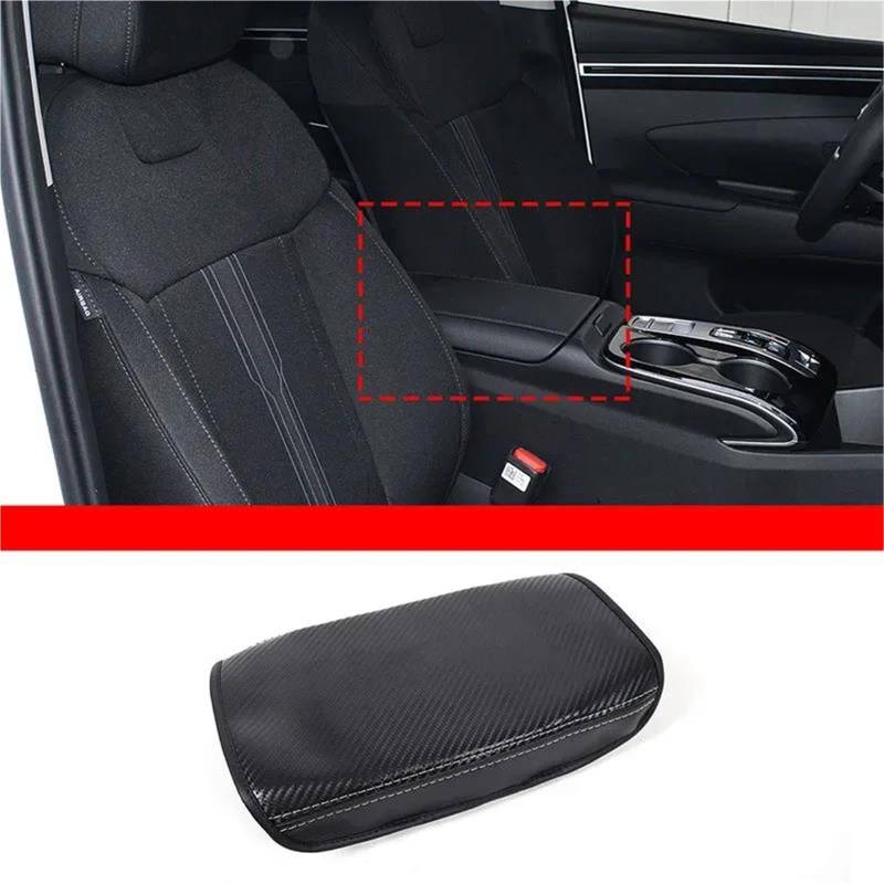 Auto-Innendekoration Center Console Armlehne Box Abdeckung Für Hyundai Für Tucson Pad Innen Anti-Scratch Faux Leder Protector Auto Trim Aufkleber von ZSQGHGH