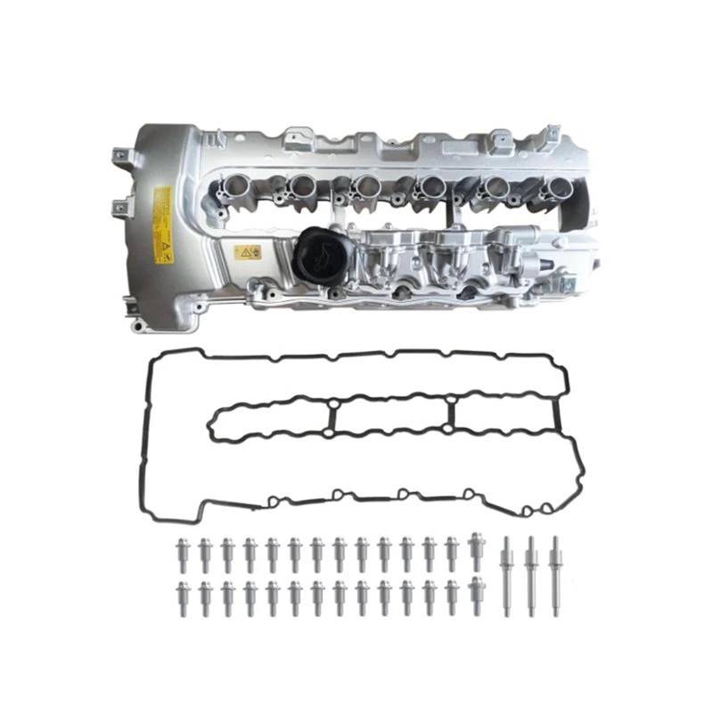 Ventildeckeldichtung 11127565284 Aluminium-Ventildeckel-Kit Für E82 E88 E90 E92 E93 E91 E60 E61 F01 F02 135i 335i 535i 740i X6 Z4 Motor N54 B30 Ventildeckel Dichtung(Aluminum) von ZSQWRFRG