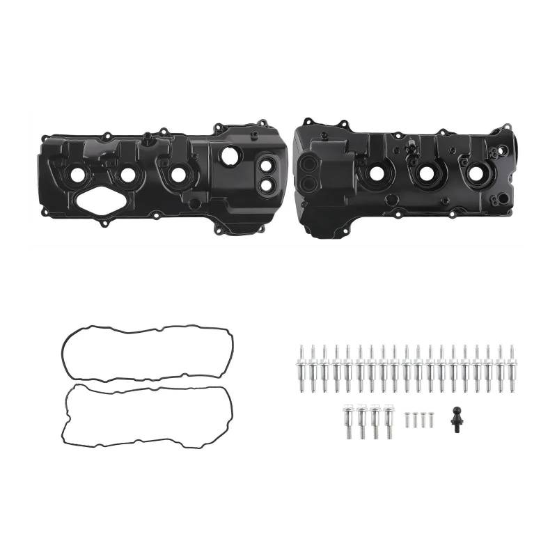 Ventildeckeldichtung Aluminium-Motorventildeckel Und Dichtungssatz Für Ford Für Expedition 3.5L V6 Turbolader 2015-2017 BL3Z-6582-H DL3Z-6582-C Ventildeckel Dichtung von ZSQWRFRG