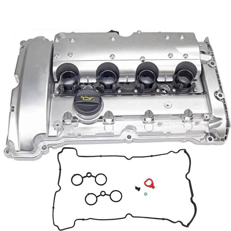 Ventildeckeldichtung Für Mini Für Cooper JCW R55 R56 R57 R58 R59 2007-2012 N14 1.6L Turbo Aluminium Motor Ventil Abdeckung 1112764555 11127561714 V202178 Ventildeckel Dichtung von ZSQWRFRG