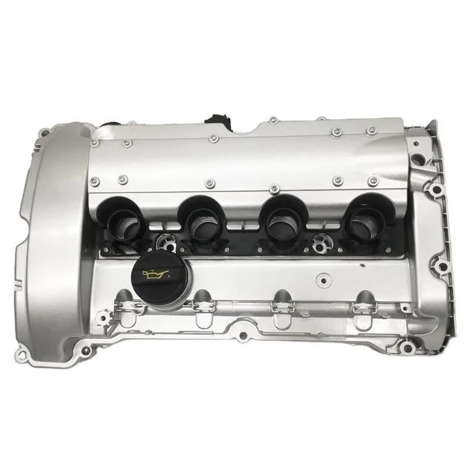Ventildeckeldichtung V759886280 Motor Zylinder Ventil Abdeckung Mit Dichtung Für Citroen C4 2004-2011 Für Peugeot 207 2006-2019 Für 207 CC 2007-2019 Ventildeckel Dichtung(Aluminium) von ZSQWRFRG