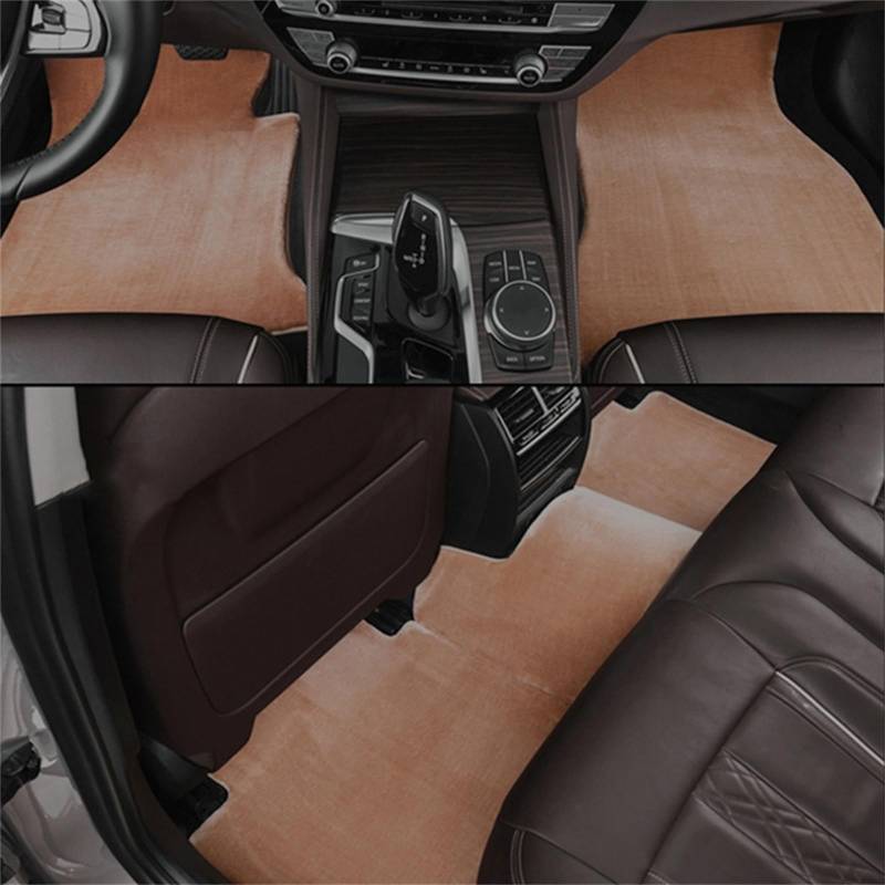 Automatte für Volkswagen VW Caravelle 9seats 2014-2020,rutschfeste Auto FußMatten,Autoteppich passend,Wasserfest Autofußmatten-Set,C von ZSYYDS