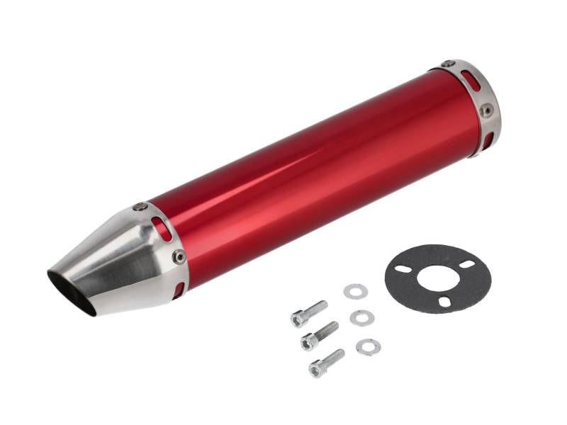 ZT-Tuning Endschalldämpfer - Rot von ZT-Tuning