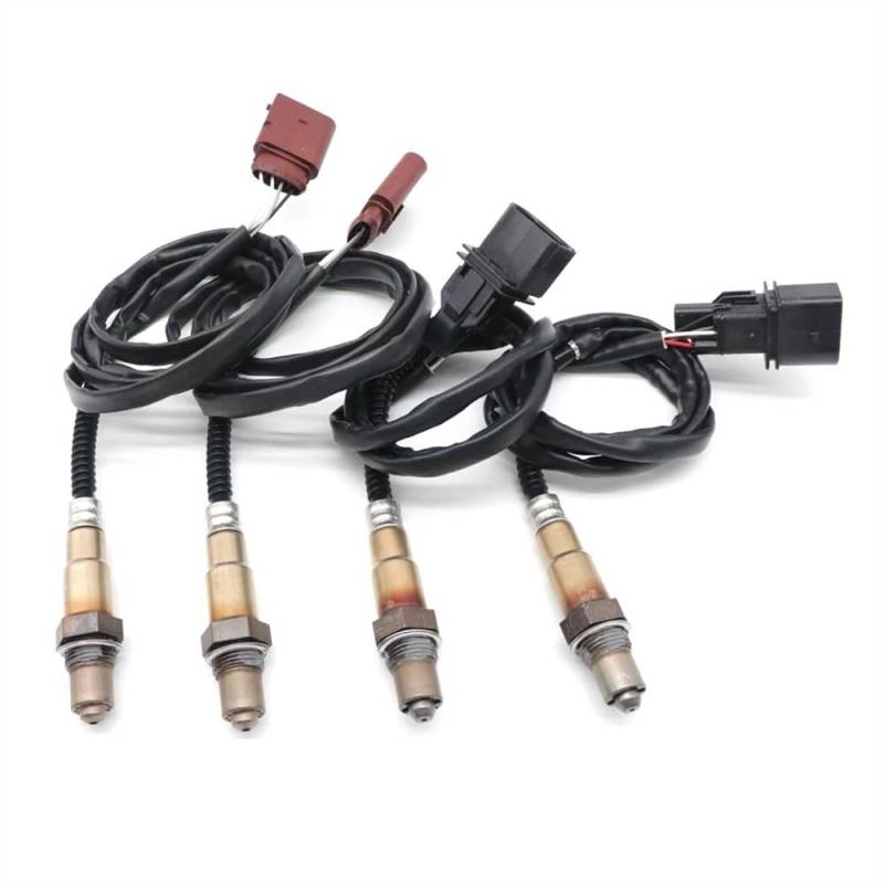 4 stücke Sauerstoff Sensor Upstream und Downstream 234-5115 234-4874 for A8 2004-2007 258007075 06A906262AL von ZTBH