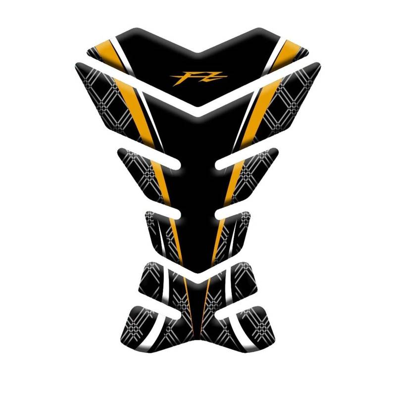 Kraftstofftank-Pad Für YAM&AHA FZ8 FZ1 FZ6R FZ6 FZ16 FZ1000 Fazer Motorrad Tank Pad Protector Aufkleber Aufkleber(Gold2) von ZTQLIJQF