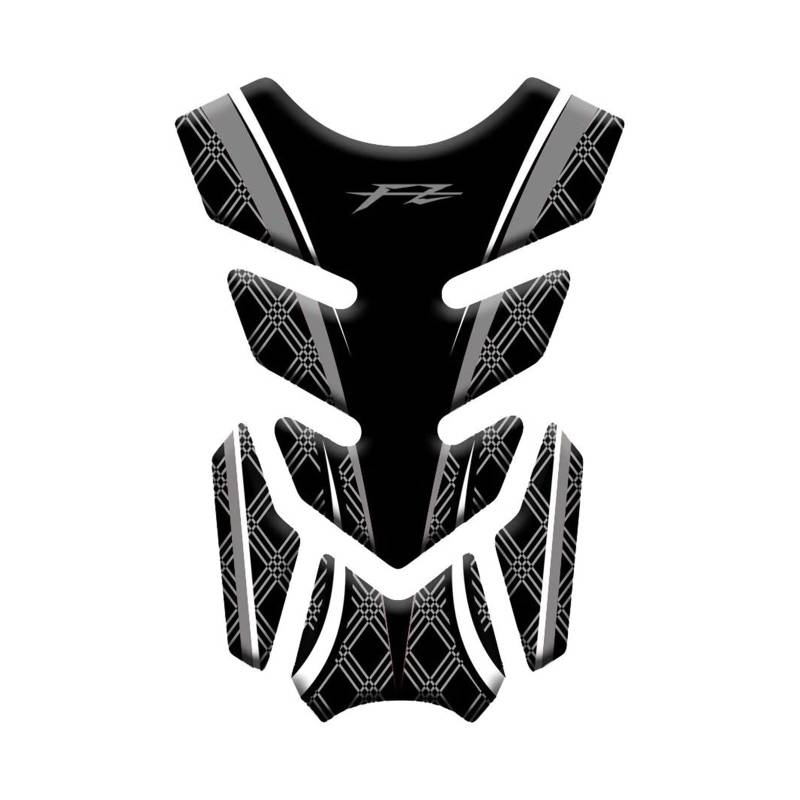 Kraftstofftank-Pad Für YAM&AHA FZ8 FZ1 FZ6R FZ6 FZ16 FZ1000 Fazer Motorrad Tank Pad Protector Aufkleber Aufkleber(Titanium) von ZTQLIJQF