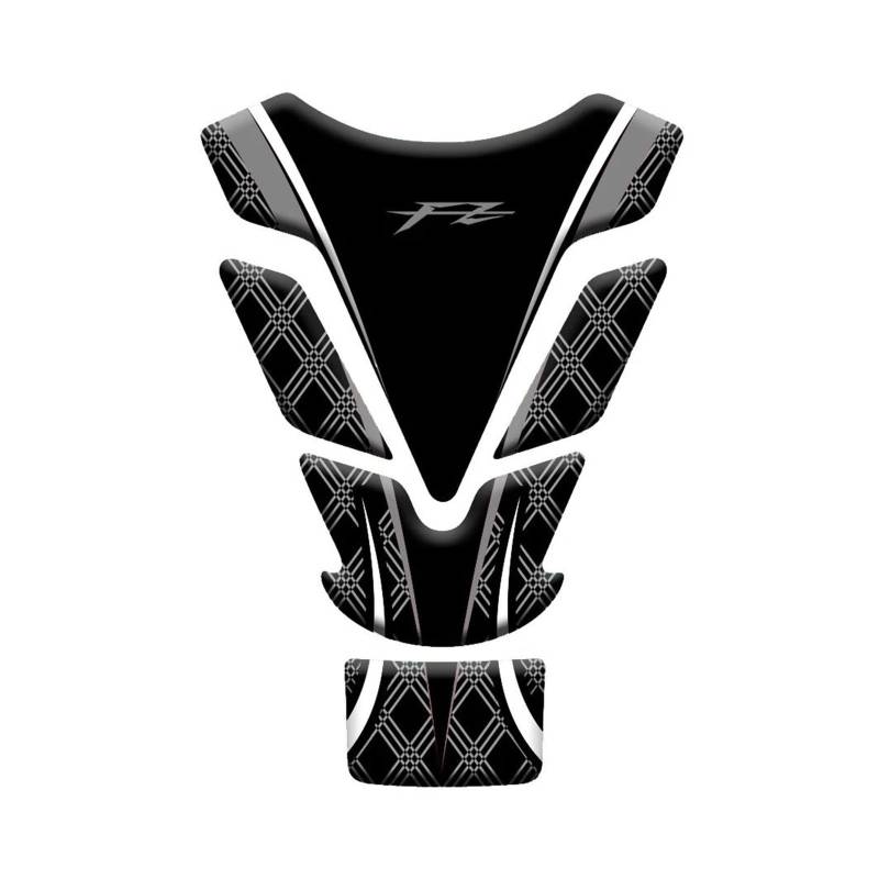 Kraftstofftank-Pad Für YAM&AHA FZ8 FZ1 FZ6R FZ6 FZ16 FZ1000 Fazer Motorrad Tank Pad Protector Aufkleber Aufkleber(Titanium3) von ZTQLIJQF