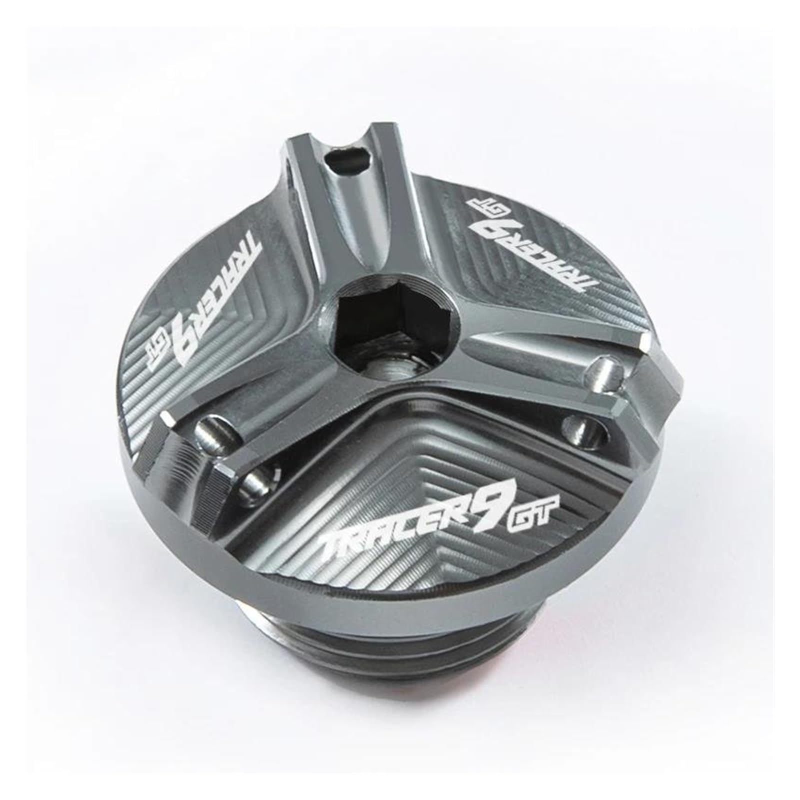Kraftstofftankteile Für YAM&AHA Tracer 9 GT Tracer 9GT Tracer 9gt 2021-2023 Motoröl Kappe Bolzen Öl Füllstoff Kappe(Gray) von ZTQLIJQF