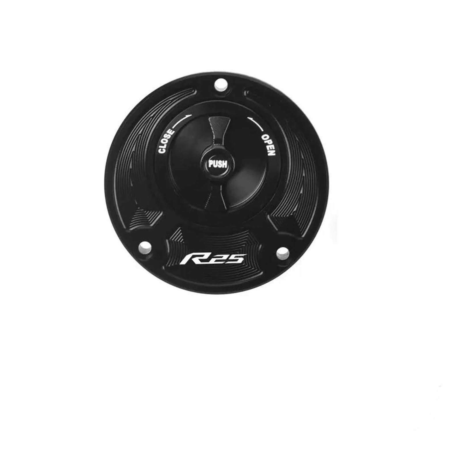 Kraftstofftankteile Für YAM&AHA YZF R1M R1 R3 R15V3 R15M R15 V4 Keyless Motorrad Kraftstoff Gas Tank Cap Abdeckung(Black5) von ZTQLIJQF