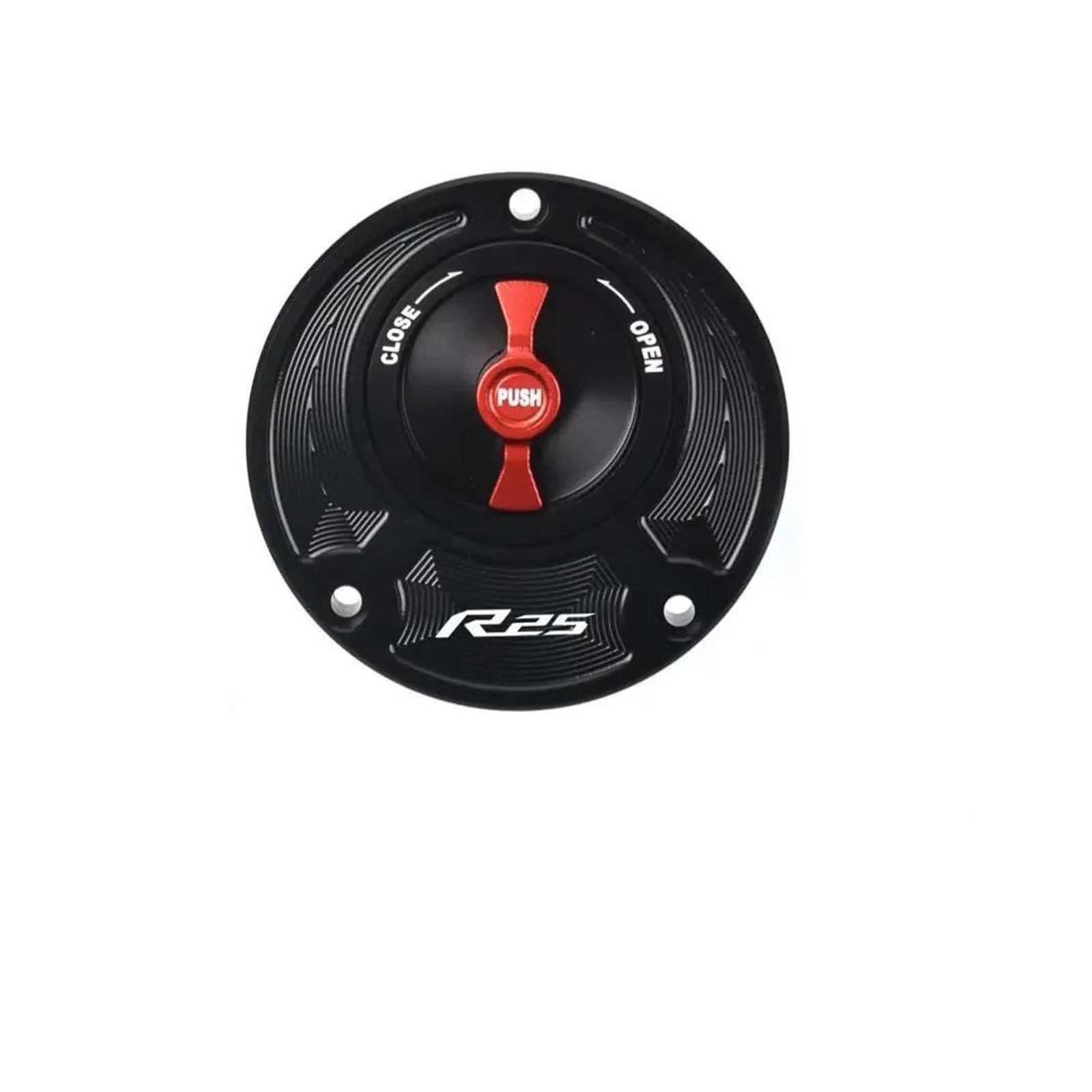 Kraftstofftankteile Für YAM&AHA YZF R1M R1 R3 R15V3 R15M R15 V4 Keyless Motorrad Kraftstoff Gas Tank Cap Abdeckung(Red8) von ZTQLIJQF