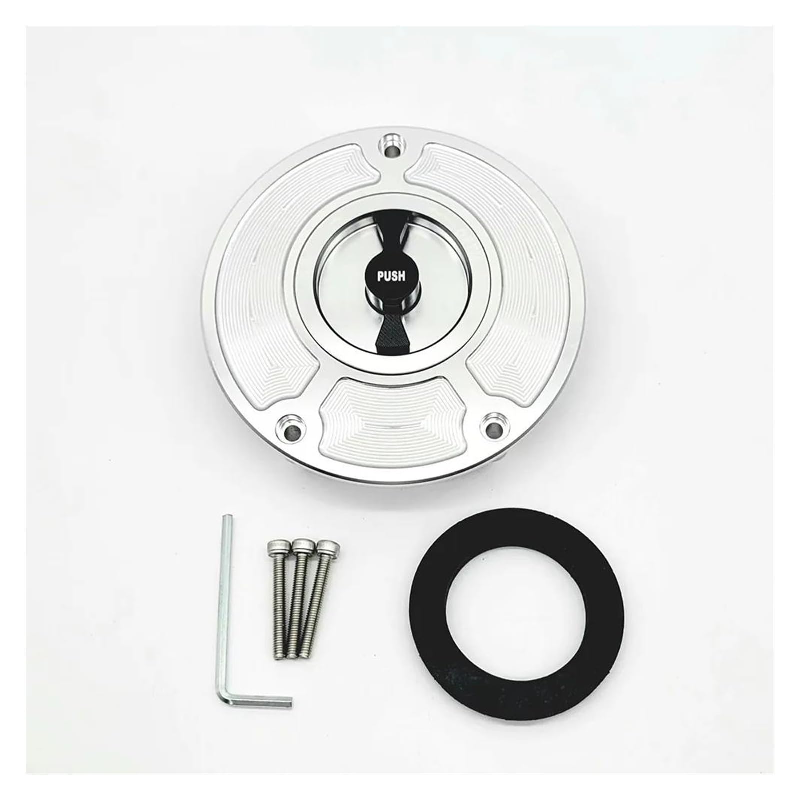 Kraftstofftankteile Für Yanaha MT 07 09 10 MT07 MT09 SP MT10 FZ09 FZ07 Kraftstoff Gas Tank Kappe(Silver4) von ZTQLIJQF