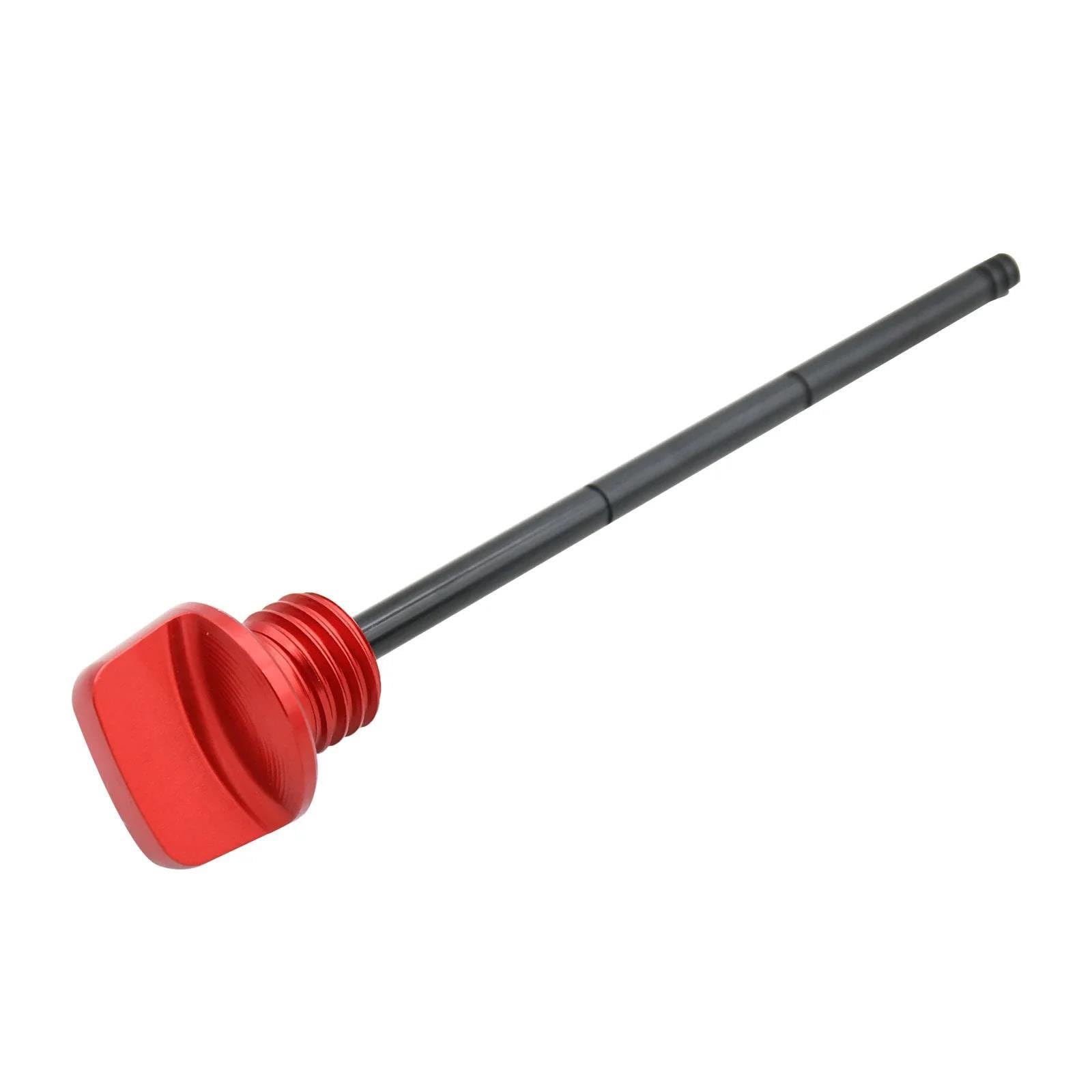 Kraftstofftankteile Ölmessstab Manometer Stecker Für H&ONDA CRF 250R 250X 450X CRF250R CRF250X CRF450R 2004-2017(Red Long) von ZTQLIJQF