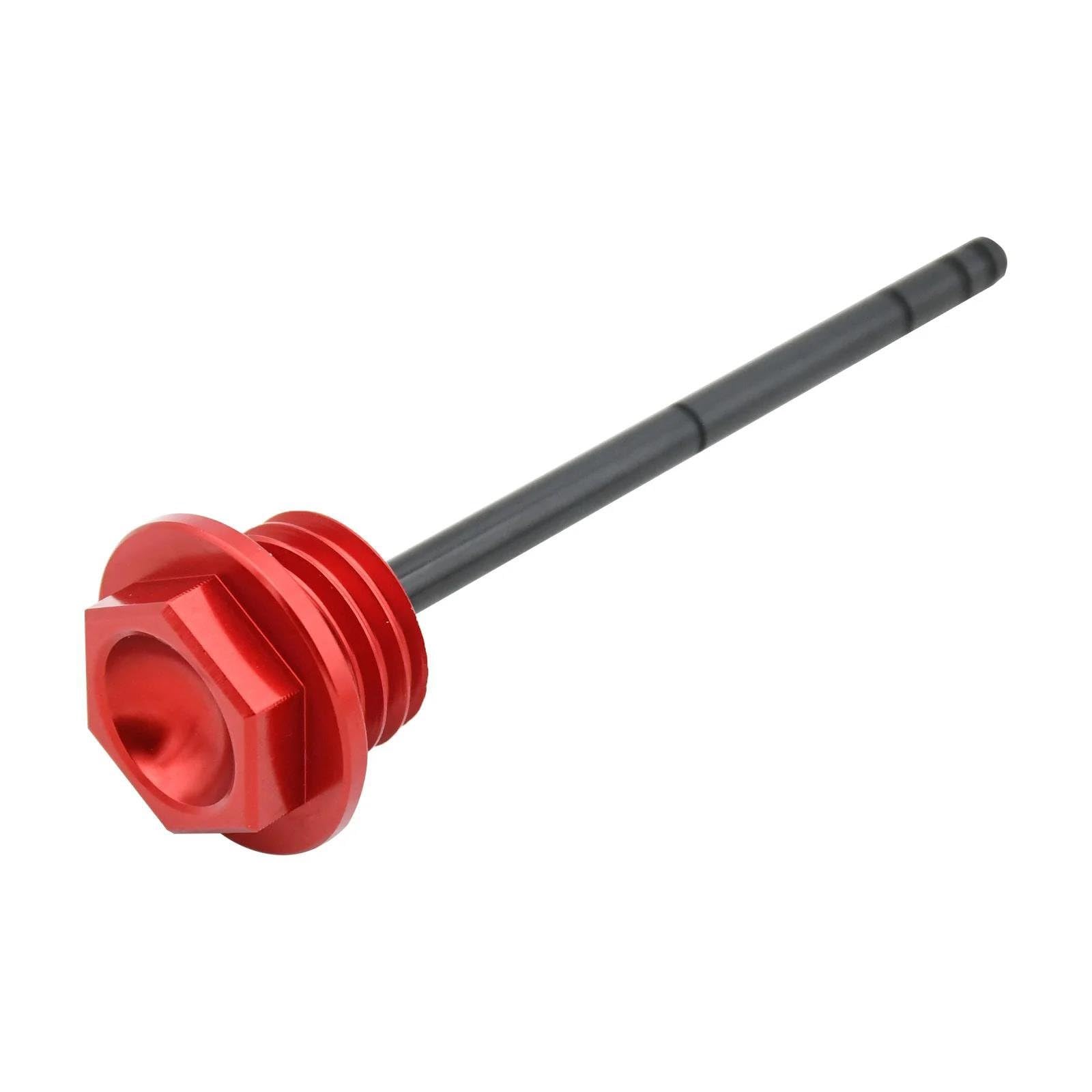 Kraftstofftankteile Ölmessstab Manometer Stecker Für H&ONDA CRF 250R 250X 450X CRF250R CRF250X CRF450R 2004-2017(Red Short2) von ZTQLIJQF