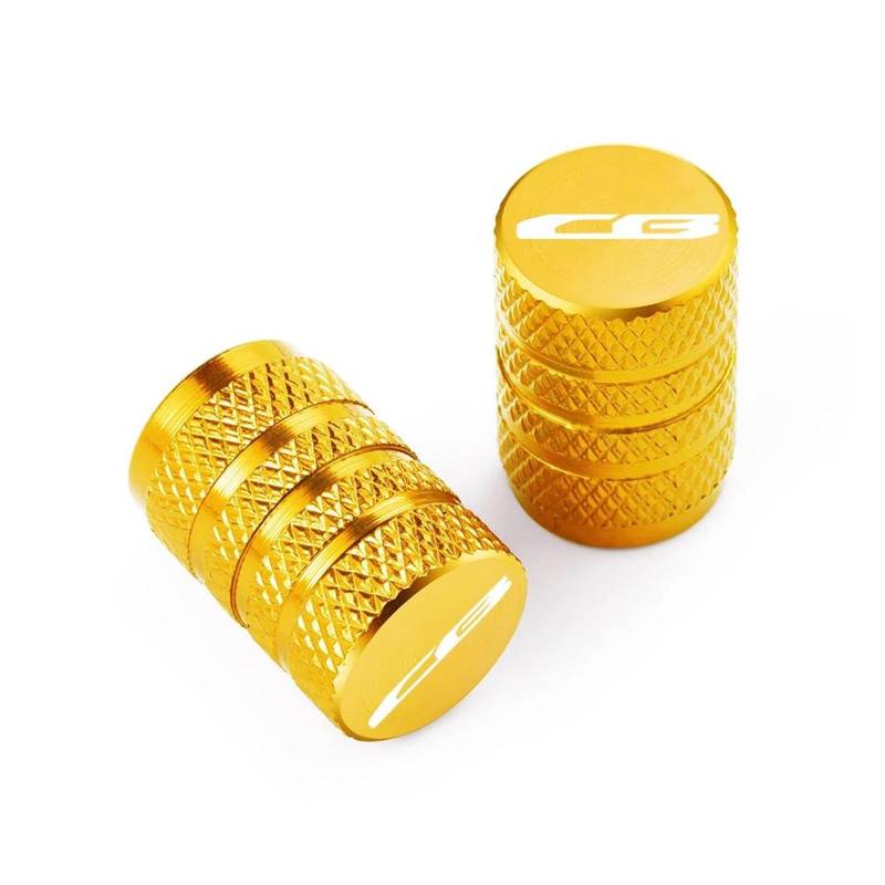 Ventilkappen Für H&ONDA CB500X CB650R CB500F CB125R CB300R CB400X CBR650R Rad Reifen Ventil Kappen Abdeckungen(Gold) von ZTQLIJQF