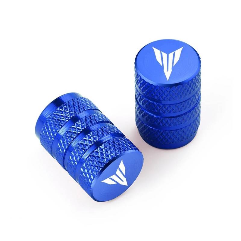 Ventilkappen Für YAM&AHA MT01 MT09 MT07 MT10 MT03 MT 09 07 03 10 MT-09 MT-07 MT-10 MT-03 Rad Reifen Ventil Kappen Abdeckungen(Blue) von ZTQLIJQF