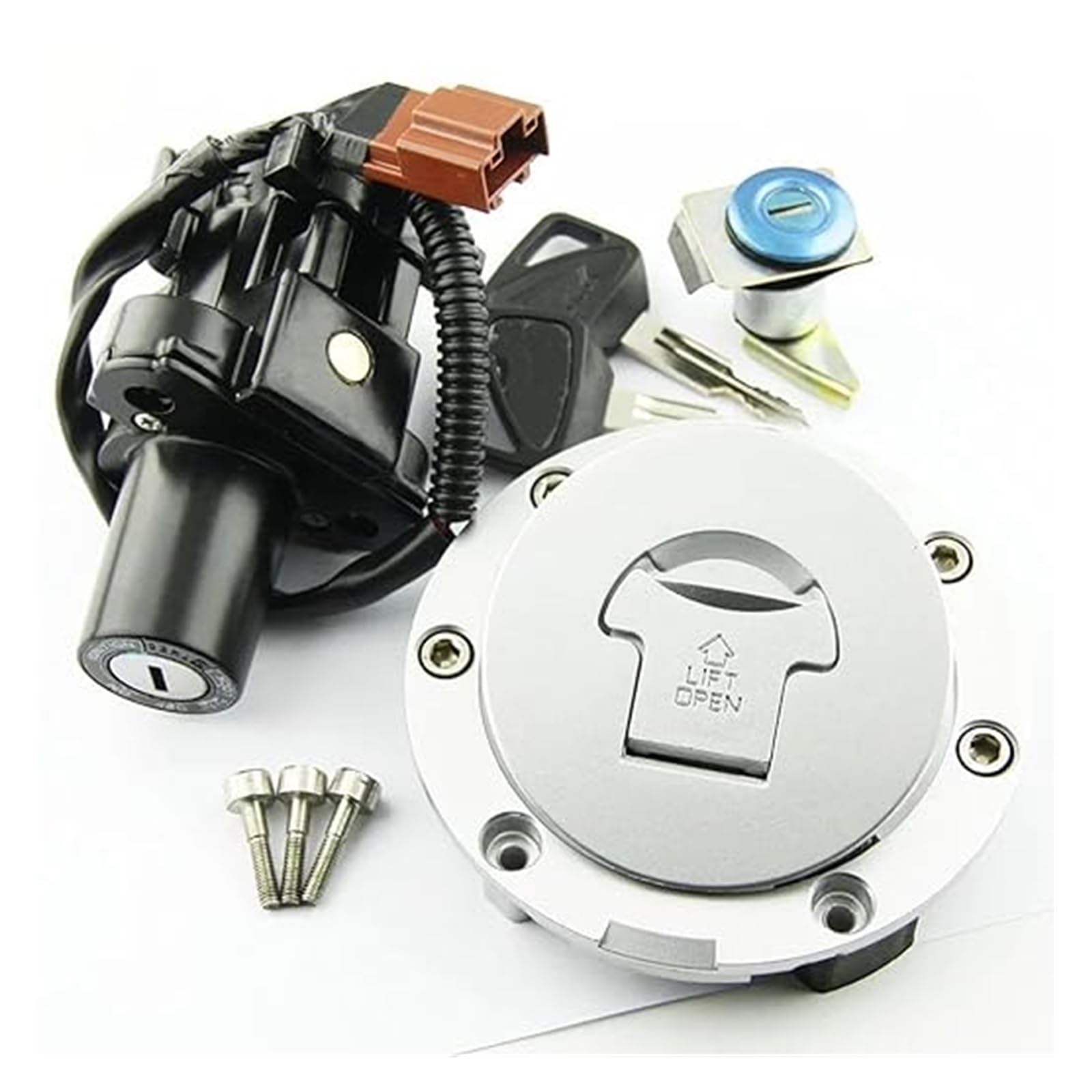 Zündschalter Tankdeckel Für CBR1000 Für CBR600RR Für CB1000 Für CB1000R 2007-2017 Motorrad Tankdeckel Sitzschloss Zündschalter Mit Schlüsselsatz Zündschalter Zündschalter Tankdeckel Für CBR1000 Für CBR600RR Für CB1000 Für CB1000R 2007-2017 Motorrad Tankdeckel Sitzschloss Zündschalter Mit Schlüsselsatz Zündschalter von ZTZHVNVGK