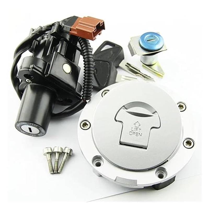 Zündschalter Tankdeckel Für CBR1000 Für CBR600RR Für CB1000 Für CB1000R 2007-2017 Motorrad Tankdeckel Sitzschloss Zündschalter Mit Schlüsselsatz Zündschalter von ZTZHVNVGK